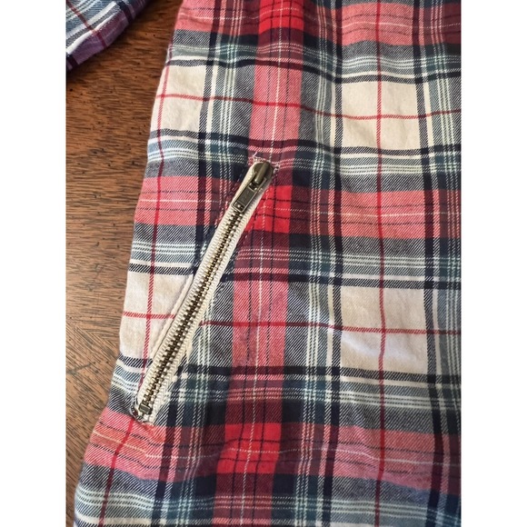 babyGAP Girls Sz 2 Red Multi-color Plaid Christmas Holiday Dress - Picture 7 of 8